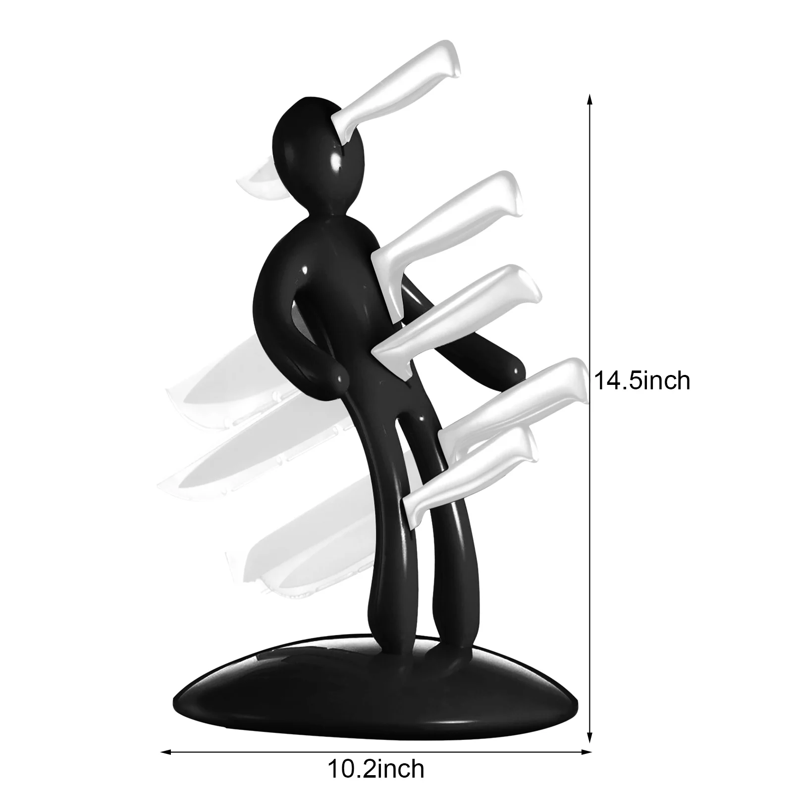 

Kitchen Cutlery Storage Organizer Humanoid Knife Block Holder Kitchen Cutlery Storage Organizer Humanoid Knife Block Holder