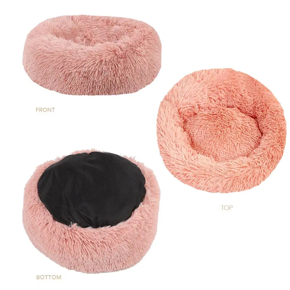 Мягкая Успокаивающая кровать для домашних животных удобное тканевое гнездо