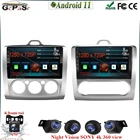 Автомагнитола 9 дюймов, Android 11, для Ford Focus EXI MT MK2 MK3 2004-2011, GPS-навигация, BT, Wi-Fi