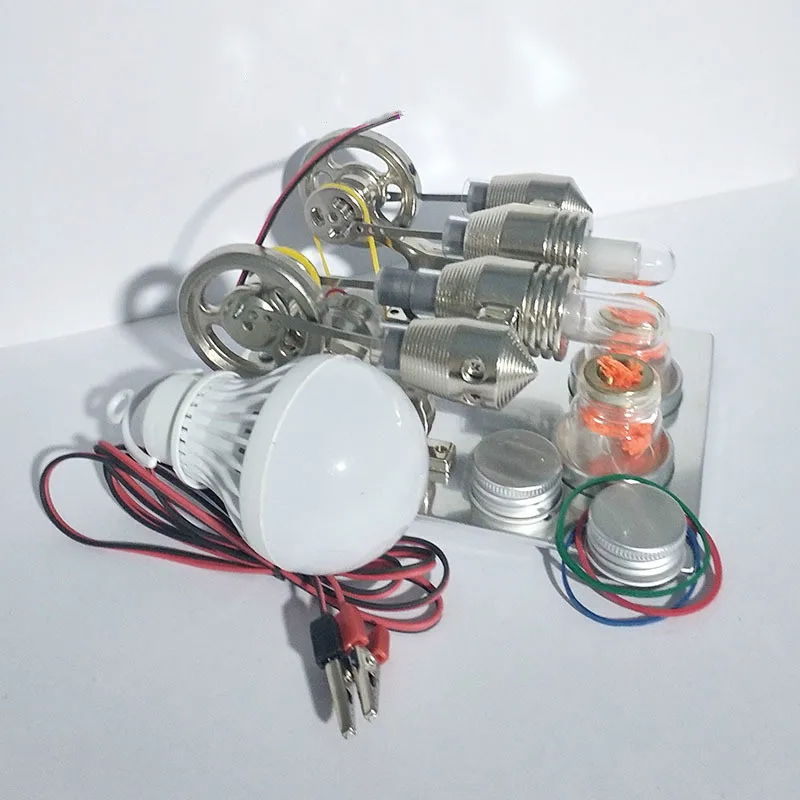 Микро двигатель Stirling внешнего сгорания подарок на день рождения подростка