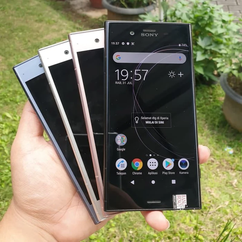 unlocked sony xperia xz1 g8341 1sim mobile phone 5 2 4gb ram 64gb rom octa core 19mp 4g lte android smartphone no nfc free global shipping
