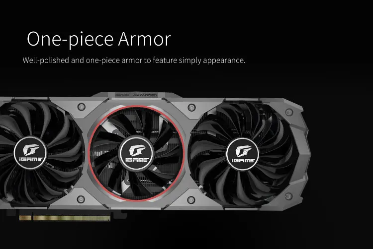 IGame серия GeForce RTX 2060 6GB GDDR6 3* DP+ HDMI+ USB-C RGB светильник