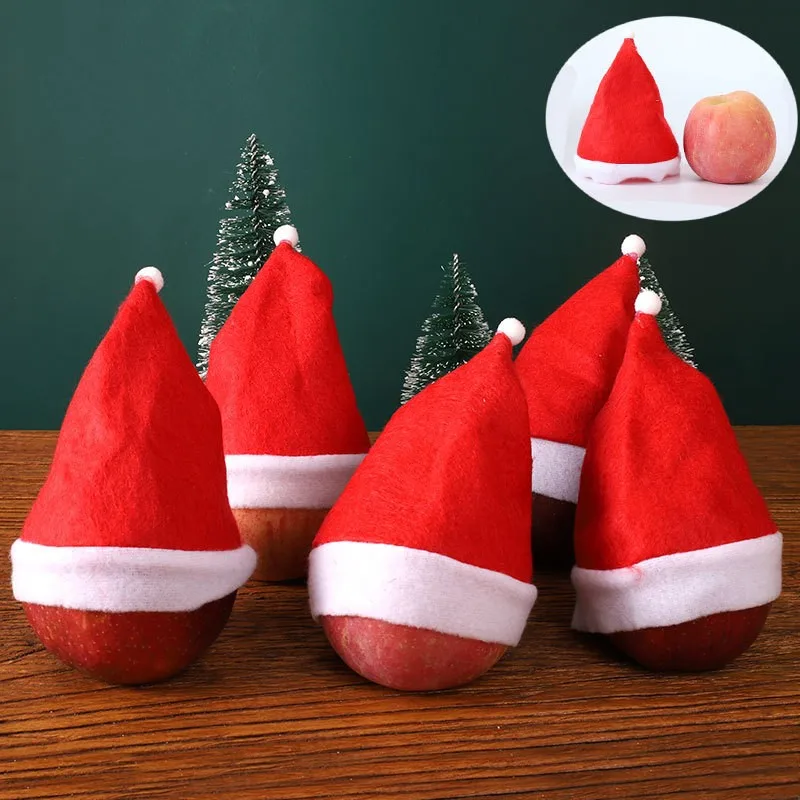 

Christmas Decorations Apple Christmas Hat