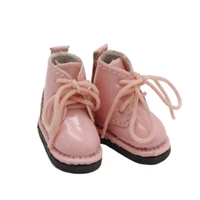 wholesale 7 color pu 2 51 1cm mini dolls boots for 112 bjd ob11 dolls shoes fit gsc mollys dolls accssories toys