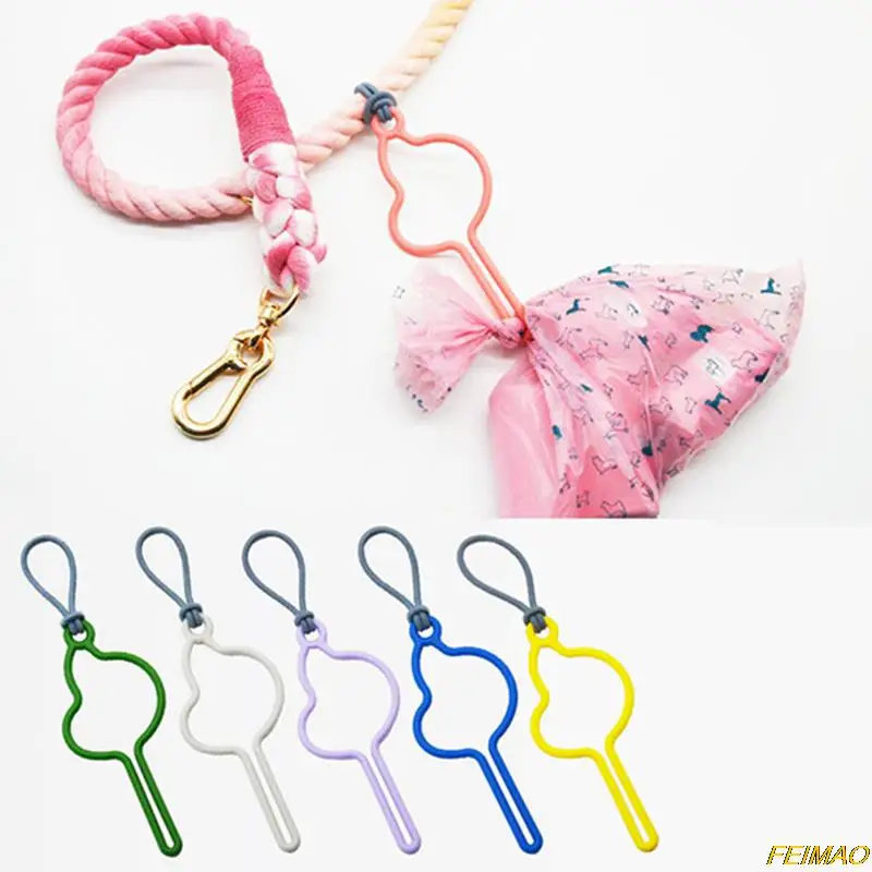 Поводок-диспенсер для отходов собак, держатель для выведений, поводок, Hands-Free, уличные аксессуары для чистки питомцев