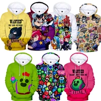 children clothing stars hoodie baby kids clothes boys and girls 2021 warm long sleeve sweatshirts tops fashion cartoon