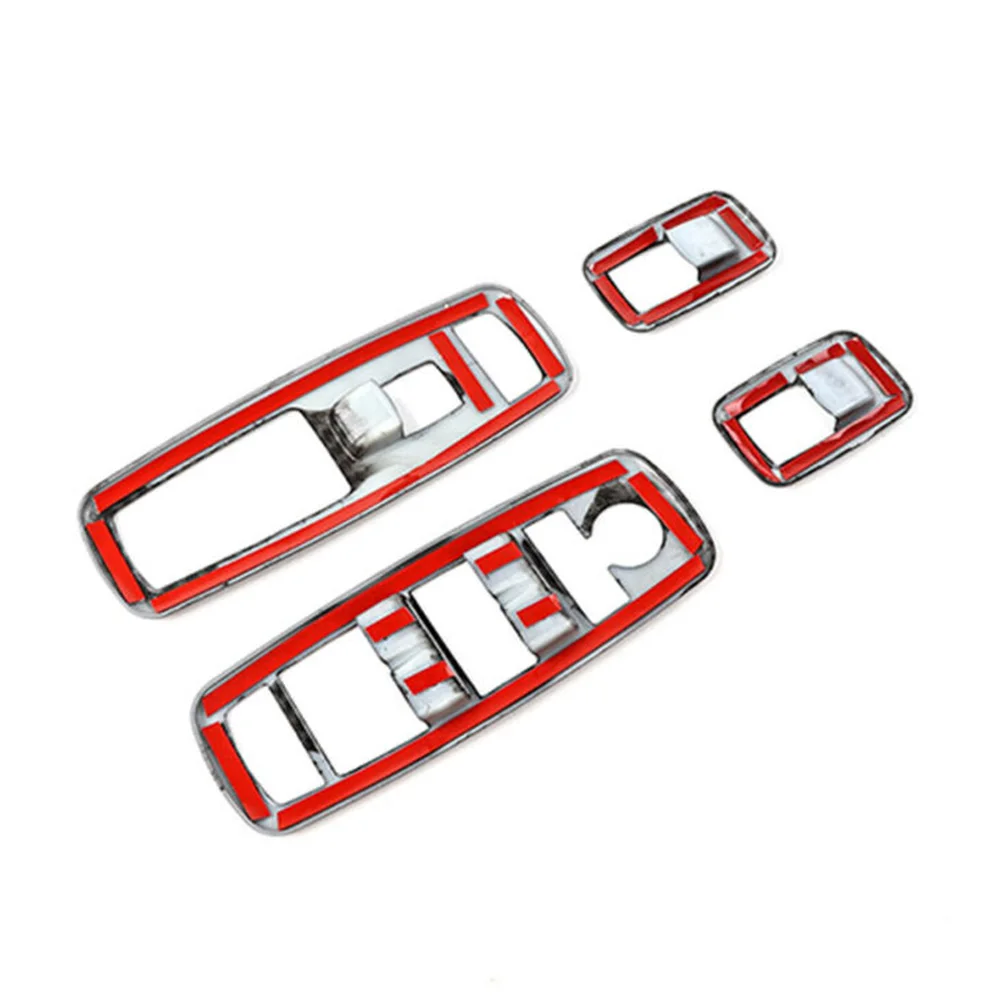 

Trim Decoration Trim Bezel Decor For Dodge Charger 2011+ 4pcs/Set Lift Switch Panel Cover Newest