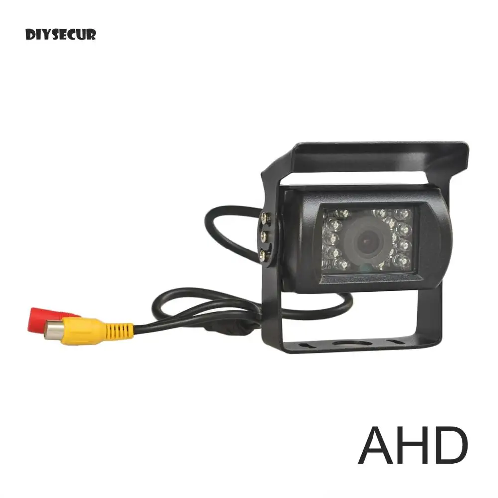 DIYSECUR AHD DC12V 120 градусов Водонепроницаемая Автомобильная камера заднего вида с ИК