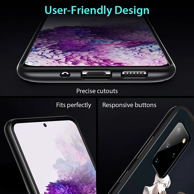 Cartoon Anime Boys For Samsung Galaxy A01 A11 A12 A21 A21S A31 A41 A42 A51 A71 A32 A52 A72 A02S UW Phone Case