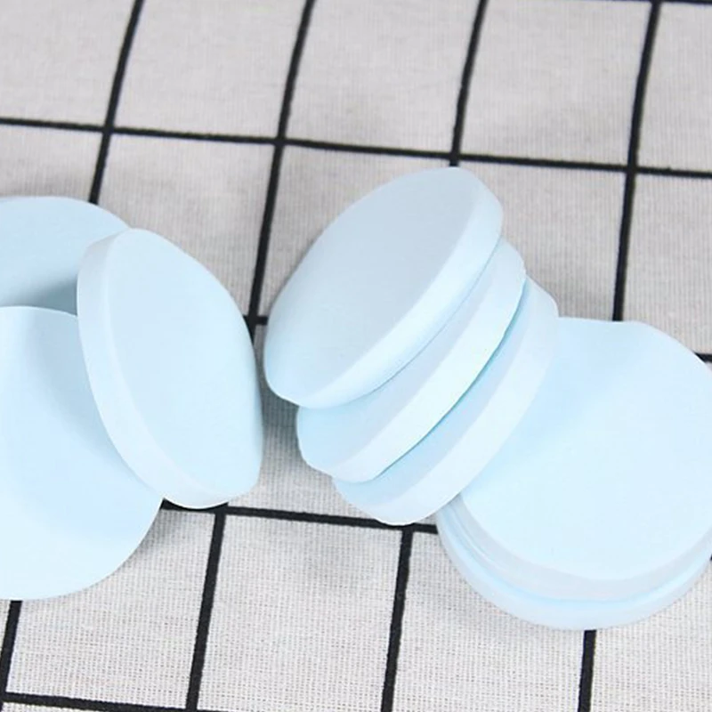 10 шт. Профессиональная круглая форма пудра для лица спонж портативная Мягкая