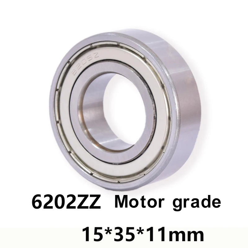 2 шт./лот 6202ZZ глубокий шаровой подшипник Миниатюрный Мини шариковый 6202-ZZ мотор