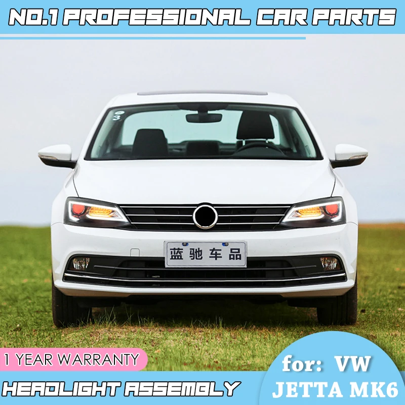 Автомобильные аксессуары для VW JETTA MK6 2012-2017 светодиодные фары головного света бар