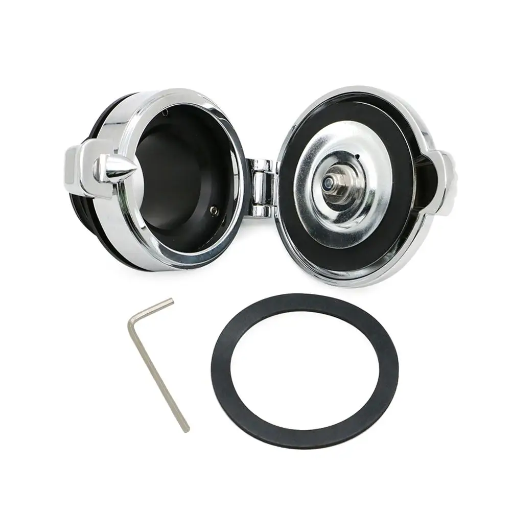 

Motorcycle Aluminum Fuel Gas Tank Cap For Harley Sportster XL883 XL1200 48 1996 - 2014 Dyna Touring Softail
