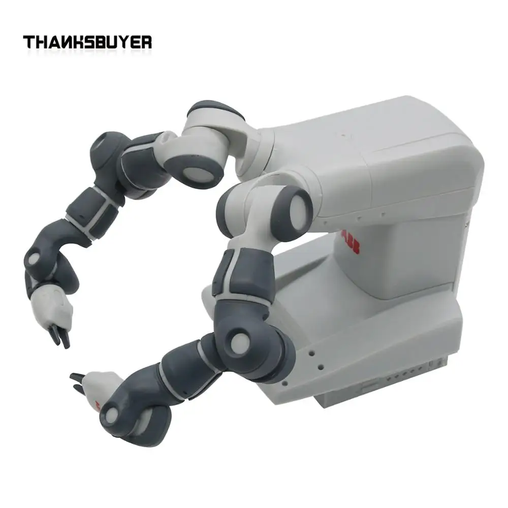 Робот манипулятор ABB YuMi модель 1:4 вертикальное комбинированное украшение