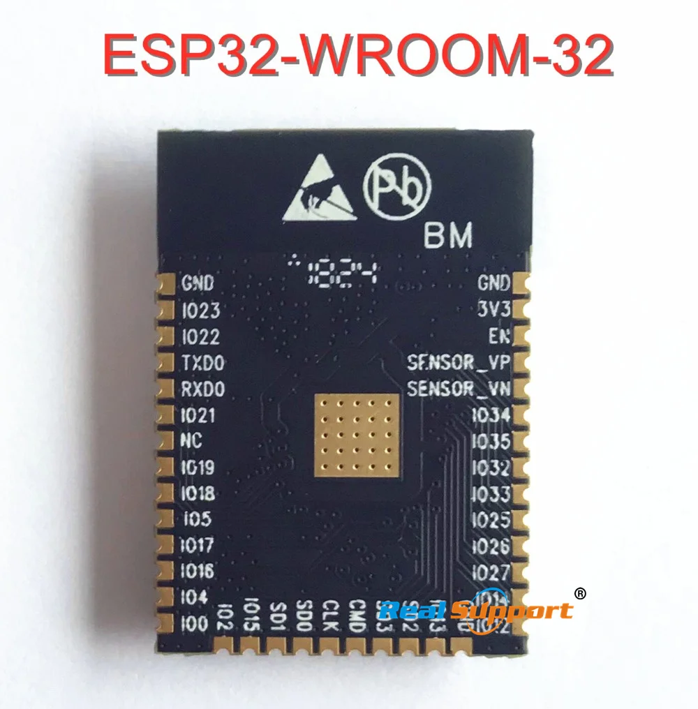 ESP32 WROOM 32 W Room ESP 4MB 8MB 16MB Dual Core WiFi Wireless BLE MCU Module 32UE 32U 32E 32D|Запасные части| |