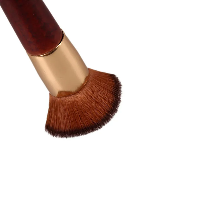 SAIANTTH новинка одноконусные кисти для макияжа с деревянной ручкой косая плоская