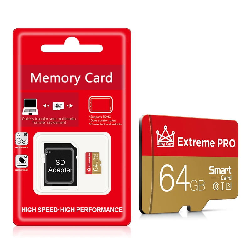 

Original real capacity Memory Card 64 gb Micro SD Card 64GB micro sd carte memoire 64gb C10 Mini TF Card free SD adapter