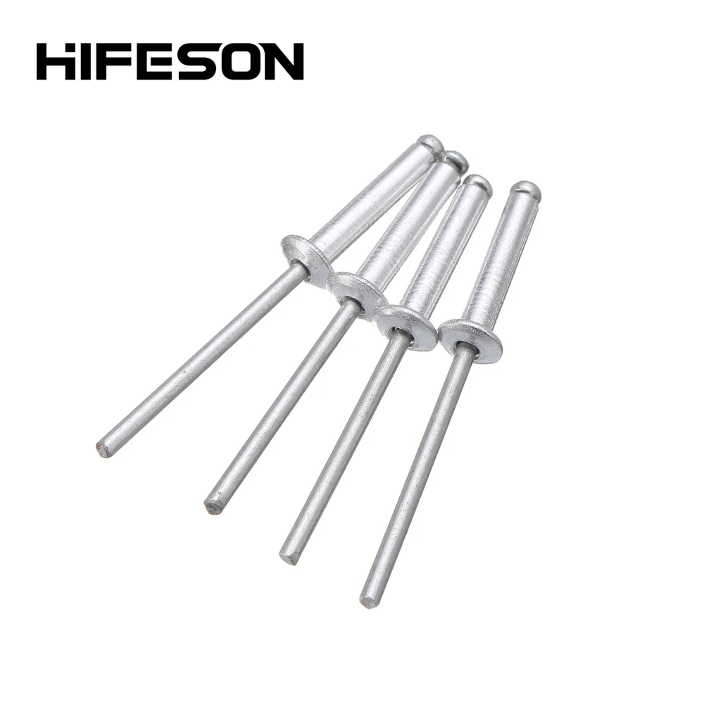 240Pcs/set Aluminium Blind Hollow Rivets Nails Decoration Pop Riveter Riveting Gun Furniture Assortment Kit Tools Accessories |