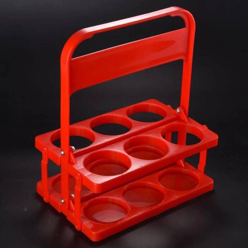 Пластиковый магазин корзина для хранения вина барная коробка пива Вино в