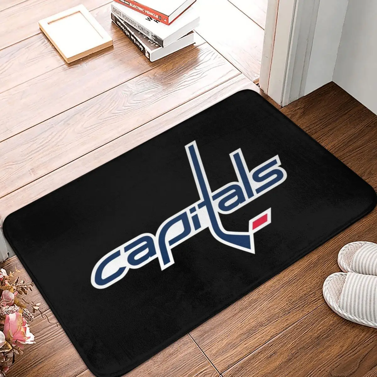 

Capitals-washington Doormat Carpet Mat Rug Polyester PVC Non-Slip Floor Decor Bath Bathroom Kitchen Balcony 40x60