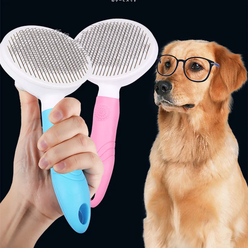 

Best Selling Pet Cleaning and Grooming Supplies Dog Hair Removal Comb Pet Comb Automatic Epilator Cat Hair Brush Dog Brush