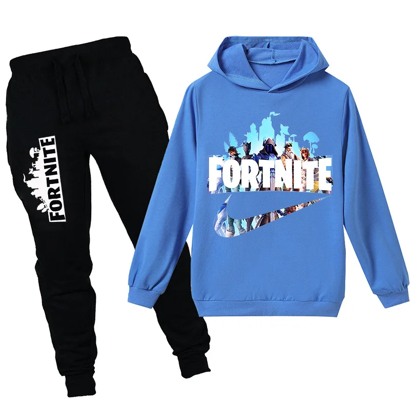 Спортивный костюм для мальчиков и девочек с капюшоном штанами | Багаж сумки