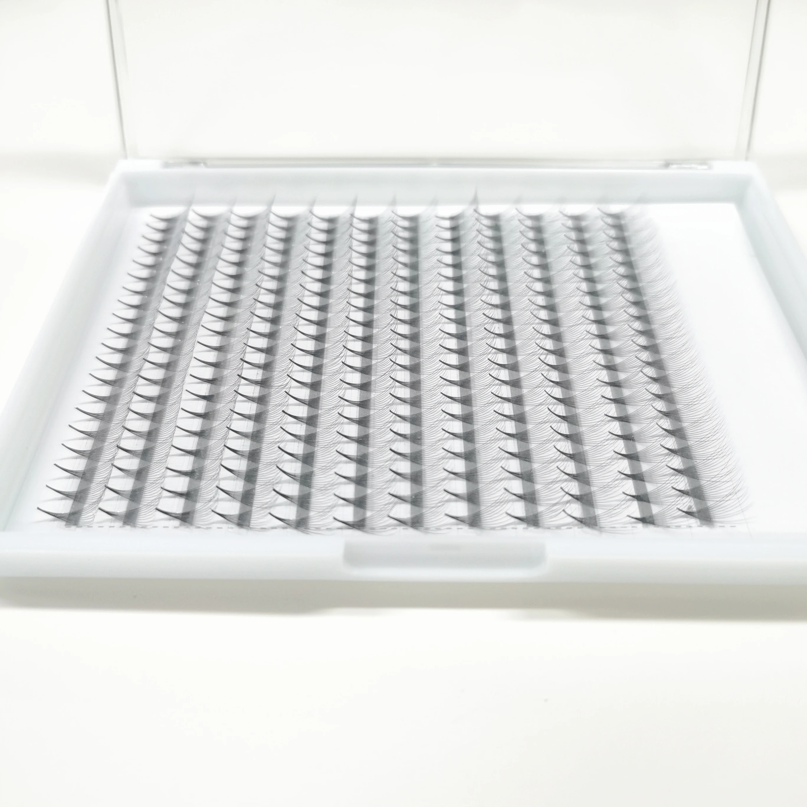 Seashine Point Narrow Stem Premade Volume Fans Lash 10D/12D Slim Thin Pointy Base Russian Volume Fans Lash Eyelashe Extension