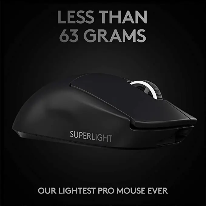 Мышь Logitech G PRO X Беспроводная игровая Ультралегкая 25 к 600 DPI 5 программируемых