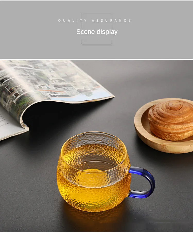 

Coffee Mug Glass Shot Glasses Drinking Japanese Hammer High Borosilicate Household Make Tea