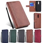 Чехол-книжка для Meizu X8, 16T, 16XS, 16S Pro, 15 Lite, 16, 16th Plus, M6T, M6S, M8 Lite, M5, M6, Note 8, 9, M5S, кожаный