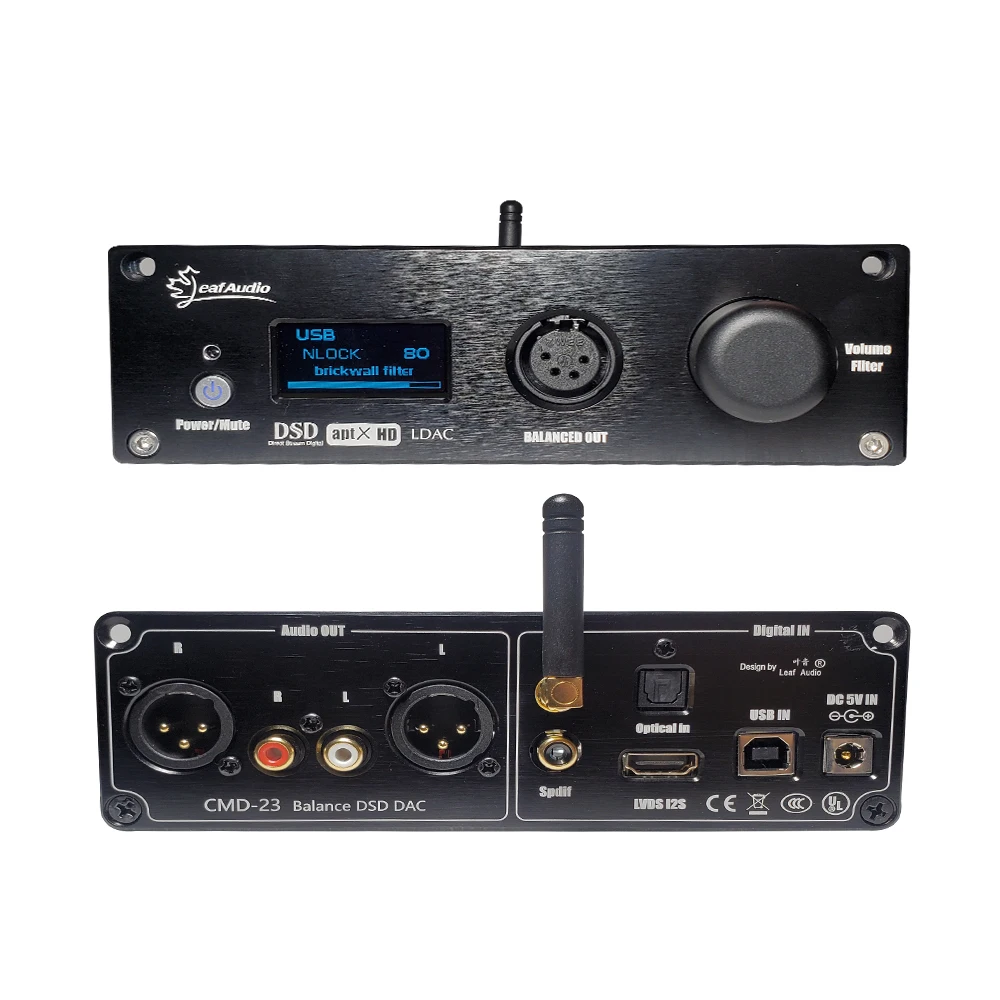 Nuotech Dual 9038Q2M полностью сбалансированный усилитель аудиофил DAC аудио декодер