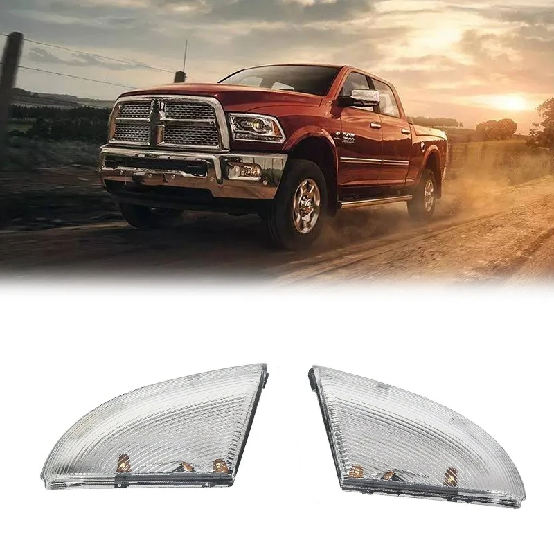 

Car Front Side Mirror Turn Signal Light Lamp for 09-14 Dodge Ram 1500 & 10-14 2500 68064948AA