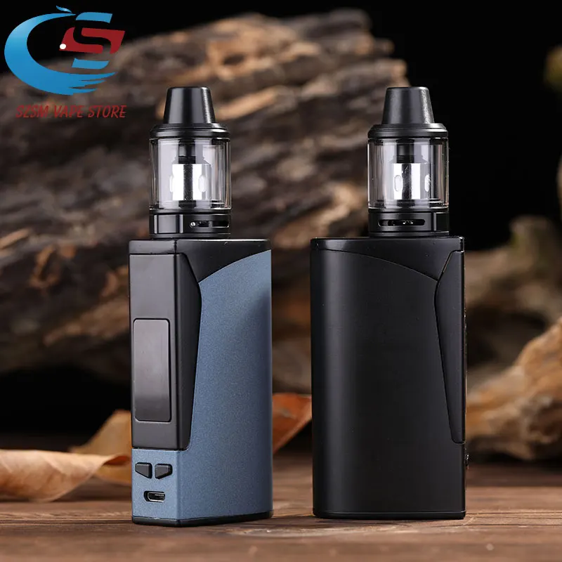 Электронная сигарета 100w box mod kit vape 2200 мАч с огромным паром 2 5 ml tank электронные