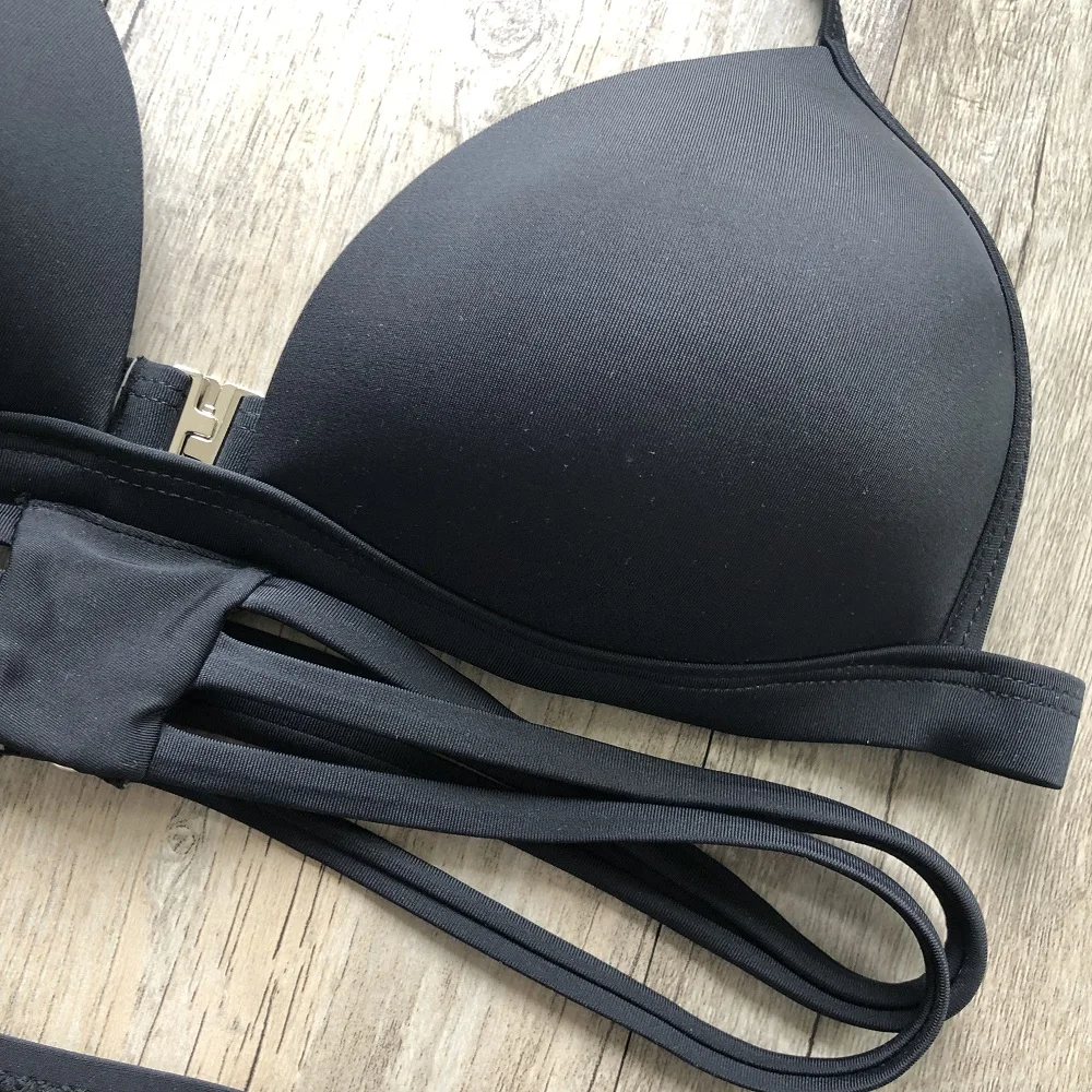 Купальник женский летний пляжный бикини 2019 Новый ажурный сексуальный купальник