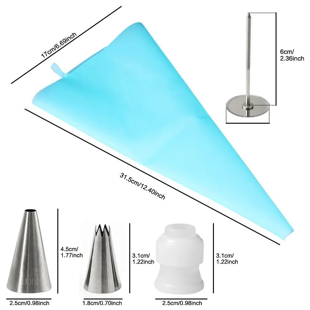 52 шт./компл. набор инструментов для украшения торта Кондитерские насадки крема