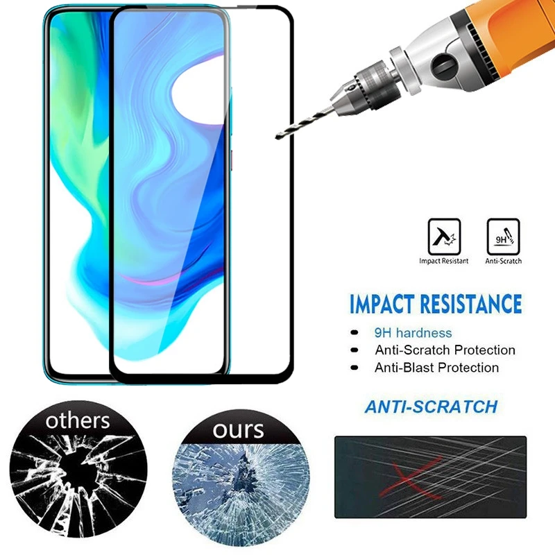 Закаленное стекло для Xiaomi Redmi Note 9 Pro Max Защитное экрана 10 8 8A 7 6 7A 6A 9S 8T 9A | Мобильные