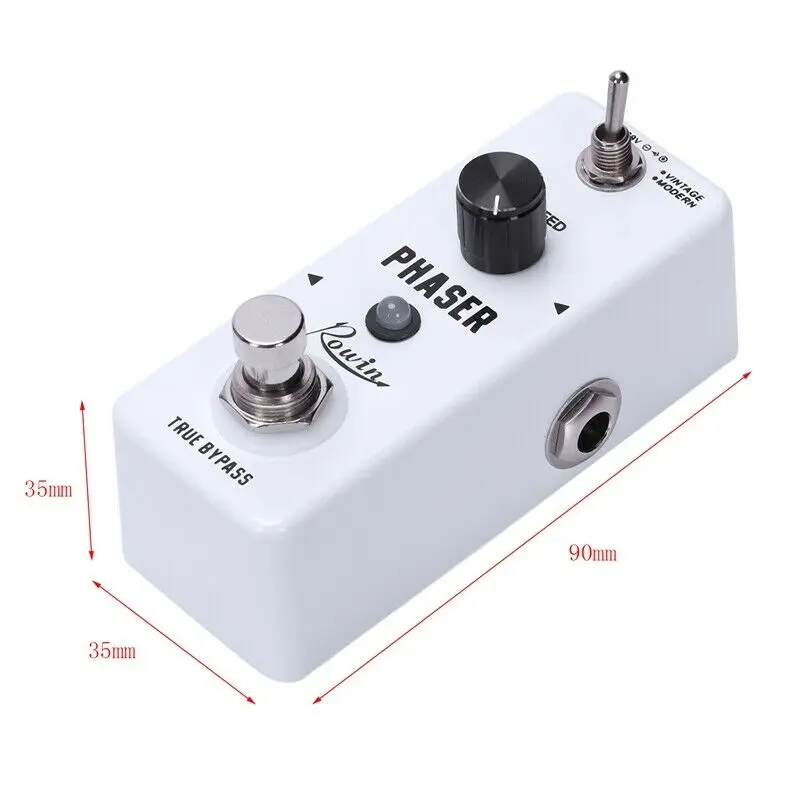 Rowin LEF-313 Phaser эффект гитары полный аналоговый контур теплый глубокий богатый тон