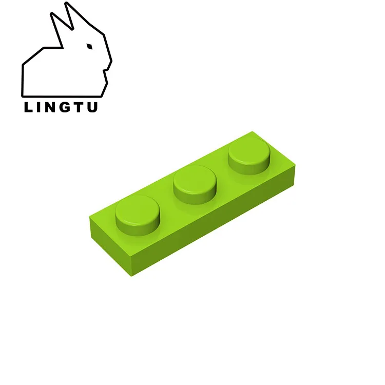 LINGTU строительный блок для бренда Fro Lego 3623 1x3 пластин Развивающие детские