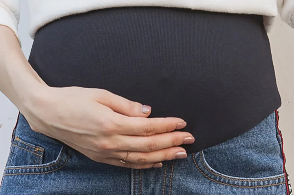 Свободные брюки SAGACE женские прямые джинсы для беременных Одежда