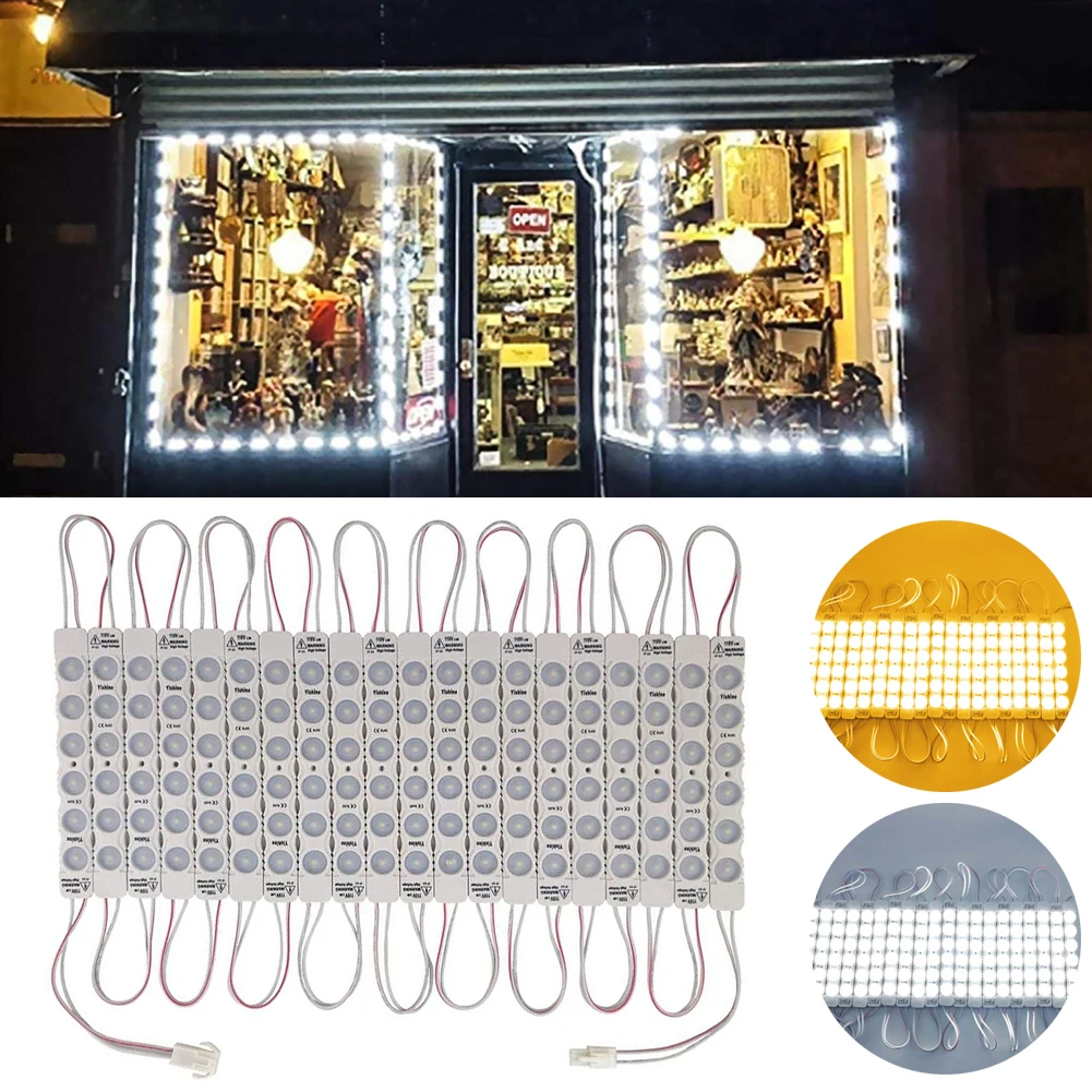 

Новый 3528 впрыскиваемый светодиодный модуль освещения для объектива 6 светодиодов 110 В переменного тока водонепроницаемое декоративное осв...