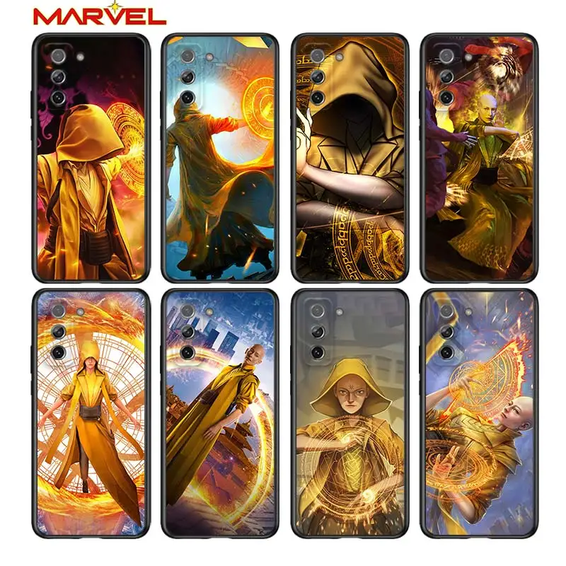 

Marvel Ancient One for Samsung Galaxy S21 Ultra Plus Note 20 10 9 8 S10 S9 S8 S7 S6 Edge Plus Black Phone Case