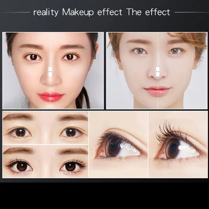 Набор 4D туши для ресниц с волоконным набором макияж более толстые