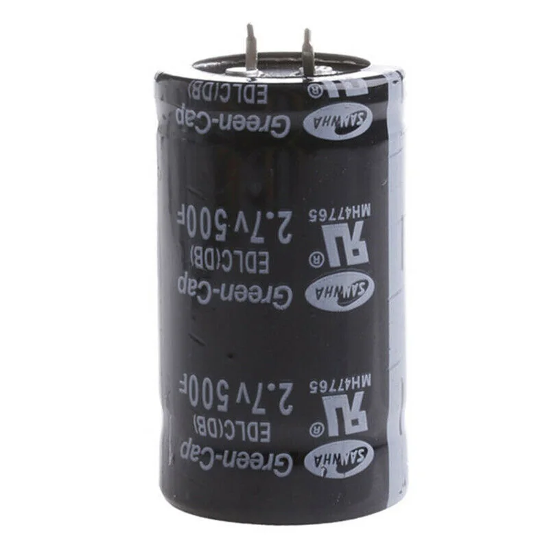 Высококачественный конденсатор 2 7 V 500F пластик + металл 35*60 мм подходит для