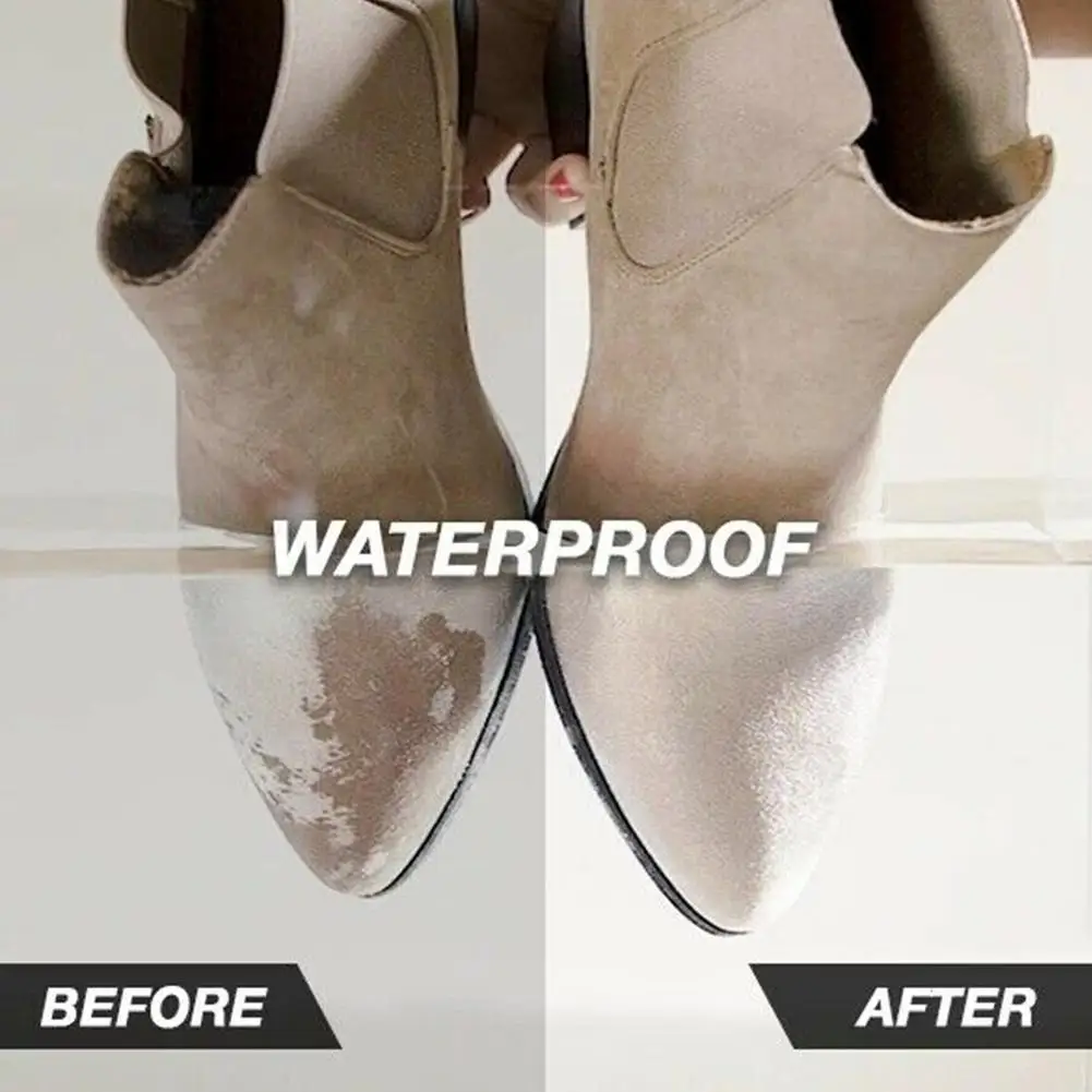 100ml Footwear Protection Spray Waterproof Spray For Shoes Stain Repellent Waterproof Agent Spray Hydrophobic Coating For Shoes