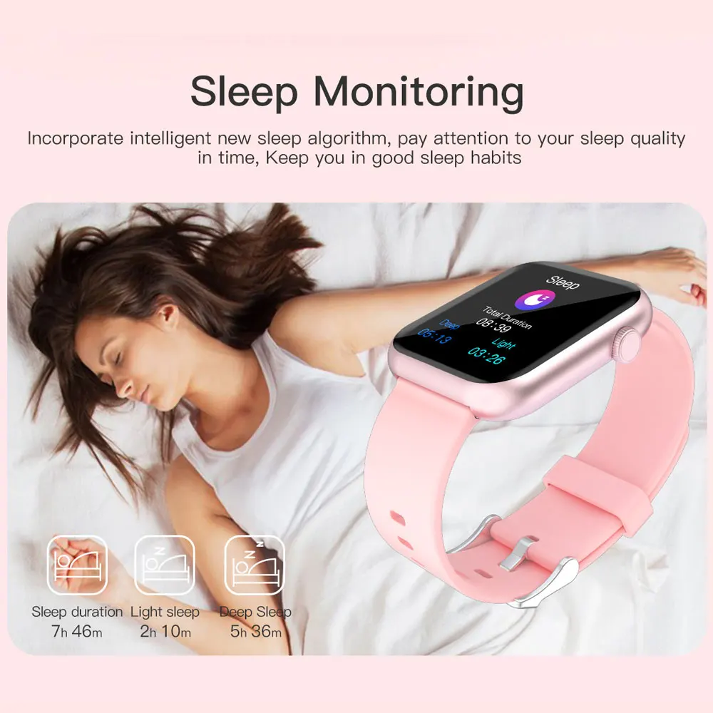 LOKMAT Sport Bluetooth Smart Watch Men Full Touch Fitness Tracker Heart Rate Digital Clock GTS Smartwatch Women for IOS Android |