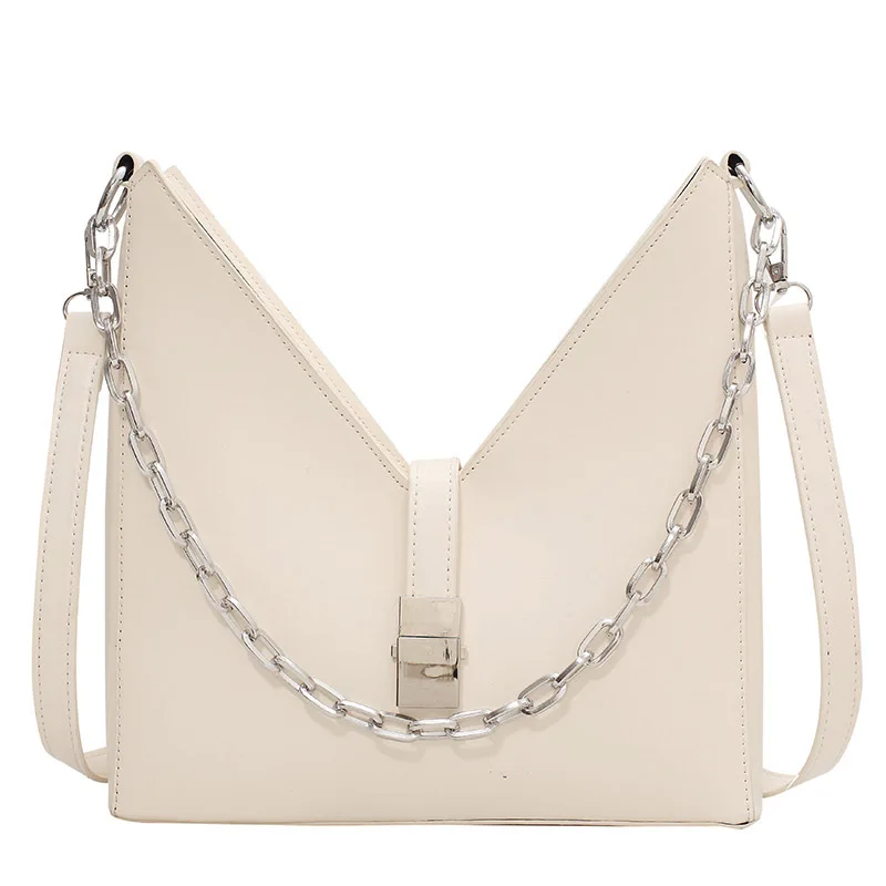 

Textured Large-capacity Bag 2021 Designer Handbags New Trend Ladies Bag All-match Messenger Bag Chain One-shoulder Bucket Bag