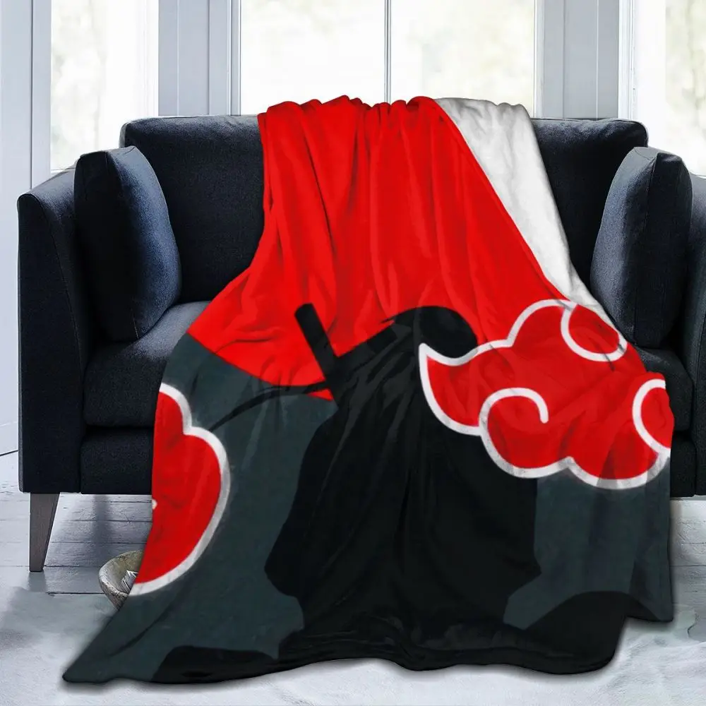 

Naruto Soft Plush Blanket Gift Flannel Microfiber Fleece Bedspread Sherpa Couch