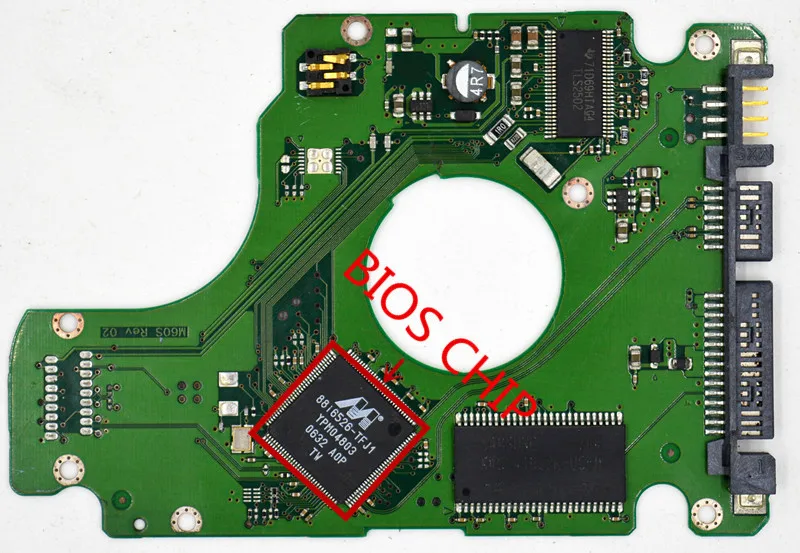 Печатная плата для жесткого диска ноутбука SA BF41-00105A M6OS Rev 02 / HM160JI