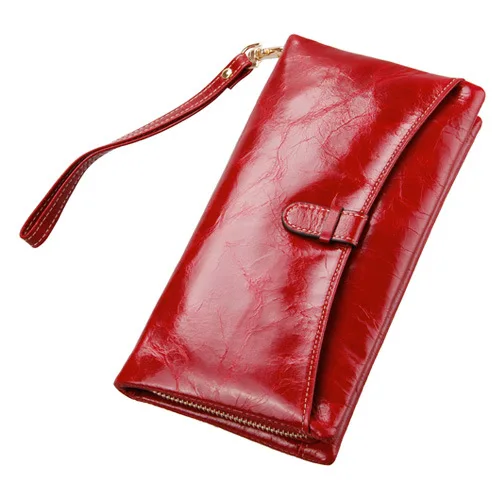 

New Style WOMEN'S Leather Wallet Long-Style Zipper WOMEN'S Handbag Purse