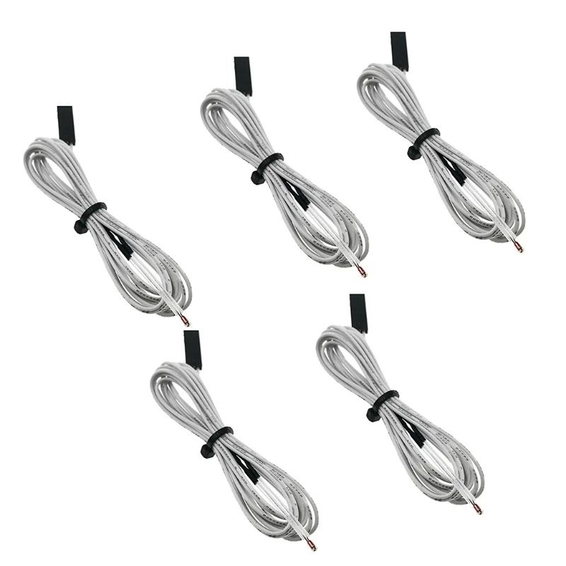 

5pcs Thermistor Temperature Sensor HT-NTC100K for Ender3/CR-10/CR-10S Heatbed Final Quente Drop Shipping